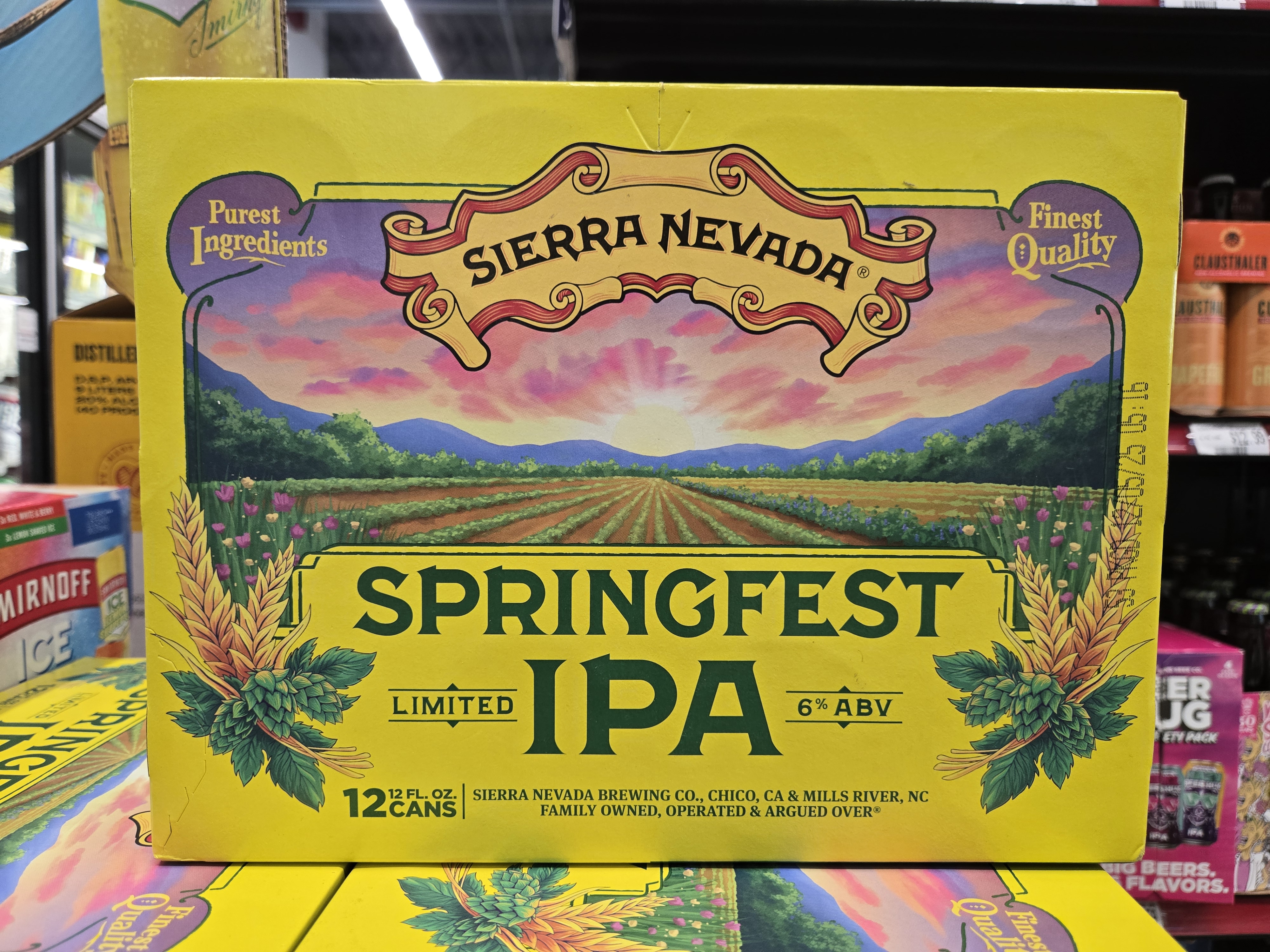 Sierra Nevada SpringFest IPA deal at Five Star Liquor in Crown Point